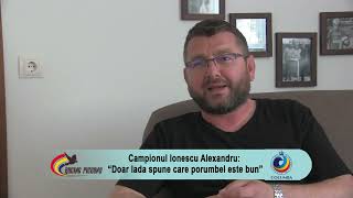 Campionul Alexandru Ionescu: „Doar lada spune care porumbel este bun“