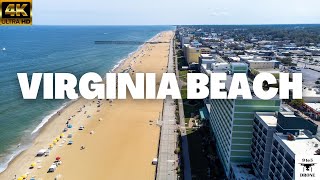 Virginia Beach 4K Drone Footage | Virginia Beach, Virginia | Summer 2022