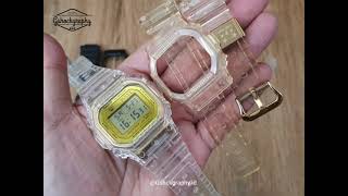 Dw5035e seri 35th anniversary gshockswap bnb original hitam atau bnb jelly AM