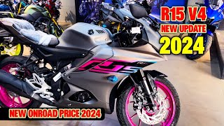 R15 v4 New Model 2024 with  Mileage test❣️Irfan art dumka