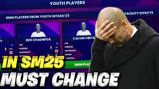 This Part of Soccer Manager must CHANGE in SM25🤩