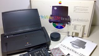 Smallest Apple Printer Unboxing