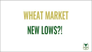 Wheat headed for NEW lows?