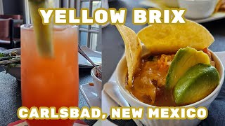 Dinner at Yellow Brix in Carlsbad, New Mexico, USA