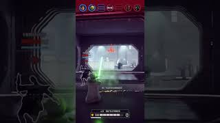 Yoda comes across a low level Maul and destroys him! #starwars #battlefront2