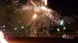 Фаер шоу Днепр Action fire show   огненное шоу на корпоратив