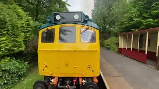 25279 at Summerseat on the demonstration Goods train