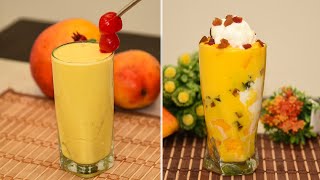 Receta fácil: dos batidos de mango /¿Eres fan del mango? ¡Entonces tienes que probar estos batidos!