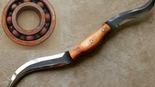 MAKING - Double sided Dagger out of Baring