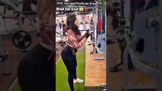 Wait for end💪😱Girlreaction #viral #motivation #shorts #trending #gymmotivation#fitness