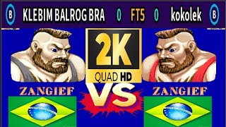 Street Fighter II: Champion Edition - KLEBIM BALROG BRA VS Kokolek - FT5