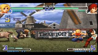 The King of Fighters 2002 Combo Blue Mary