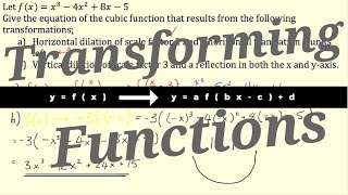 Transformation of Functions | Exam Question