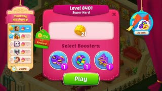 Homescapes Level 8401-8410 Epic Win: No Boosters Needed