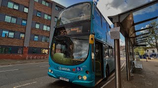 **TIRED** Ride on Arriva Midlands VDL/DAF DB250 Wright Pulsar Gemini 4771 (YJ56 KFC) Route 127