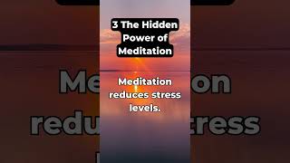 3 Hidden Powers of Meditation #shorts