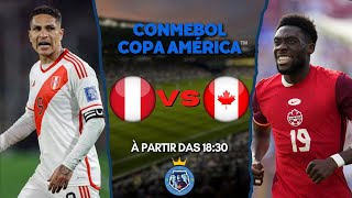 PERU X CANADÁ - AO VIVO (COPA AMÉRICA 2024)