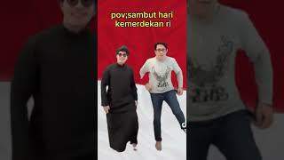 Atta halilintar &Andre taulani rayakan hari kemerdekaan #dance #shorts