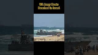 US Army Watercraft Break Loose and Come Ashore In Israel from #GazaPier