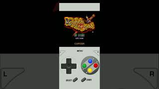 Knights of the Round Super Nintendo [1991] #snes #emulator #game #gameshorts #android