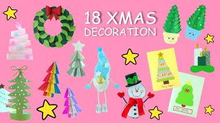 18 EASY DIY Christmas decoration | EASY AND QUICK TO MAKE