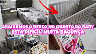 FAXINA EM CASA, ABAIXAMOS O BERÇO DO NENÉM, BABÁ ELETRÔNICA, ESTÁ DIFÍCIL, É MUITA BAGUNÇA 😥