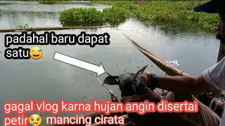 gagal vlog//karna banyak petir mau turun hujan.