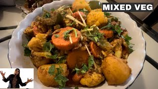 Dhaba Style Mixed Vegetable| Finger Liking Mix Sabzi Recipe By Asma Azeem