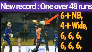 Unstoppable Six-Hitting: 7 Consecutive Sixes | Record-Breaking Over