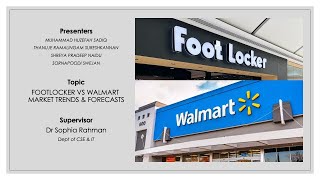 Case Study - Footlocker vs Walmart #casestudy