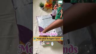 Celebrity designer saree hall 🌷#unboxing #newcollection #youtube #saree #fashion #shoes #meeshofinds