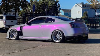 G37 gets crazy color transformation!