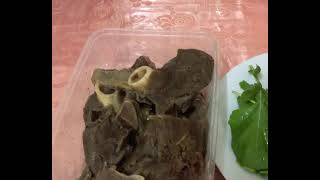 Steamed beef & rocca leaves #Shorts