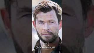 Art Chris Hemsworth #art #artist #shorts #short