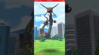 BLACK RAYQUAZA IS HOT! POKEMON GO!