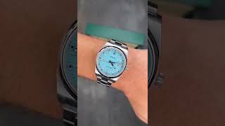 Rolex Oyster Perpetual Turquoise 41mm Dial