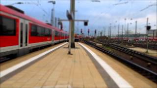 Hauptbahnhof Frankfurt Tilt Shift