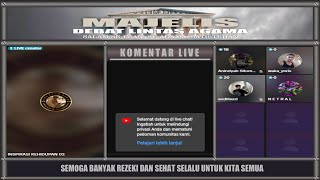 LIVE🔴 DEBAT LINAT AGAMA HARI INI, RABU MALAM KAMIS 25/09/2024