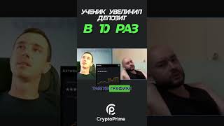 Ученик в 10 раз увеличил депозит и 3 раза окупил обучение за полгода!🔥Полный отзыв в комментариях