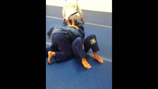 Jeff Glover Seminar - side control bottom reversal to arm bar