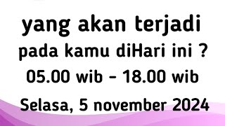 Ramalan Harian " yang akan terjadi pada kamu diHari ini ? " Tarot #Senin, 05/11/24