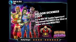 WWE Champions 40x Saloon Sickness Loot Pulls