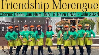 Friendship Merengue - Line Dance - Improver - Choreo:Denny Jay Naim (INA) & Neva (INA) - July 2024