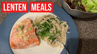 Salmon and Pasta: A Meatless Meal for Lent