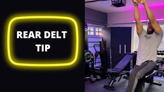 Rear delt tip! #short