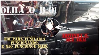 Fiat Uno ano 95 não pega na partida.