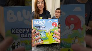 Unboxing and Playing the NEW Bluey Keepy Uppy Game #shorts