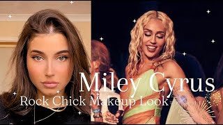 Miley Cyrus "Rock Chick" Makeup Look