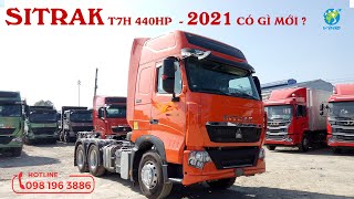 ĐẦU KÉO SITRAK 440HP CABIN T7H PHIÊN BẢN MỚI NHẤT 2021 | HOWO VIMID 0981963886