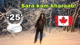 Snowstorm dekhlo Brampton ch 🇨🇦